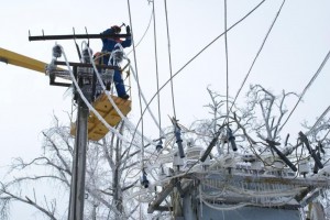 В Зольском районе идут восстановительные работы в системе подачи электроэнергии